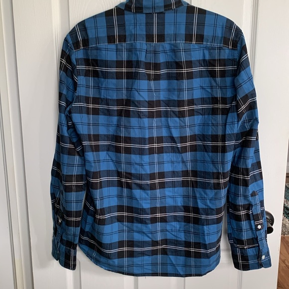 J. Crew 100% Cotton Men’s Slim Fit Oxford Plaid Shirt - Picture 6 of 9